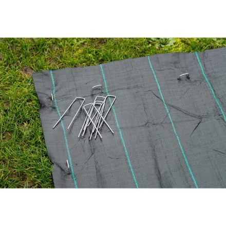 Talajtakaró rögzítő kampó 20x12cm,átm. 4mm 10 db