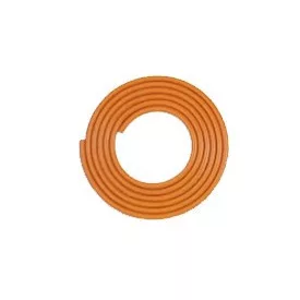 Gáztömlő 9x16 szövött orange 1 m