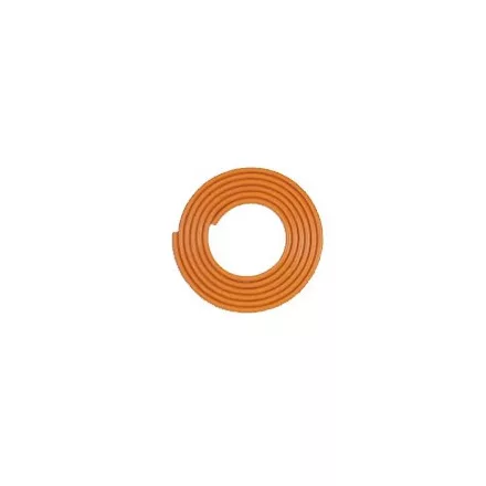 Gáztömlő 9x16 szövött orange 1 m