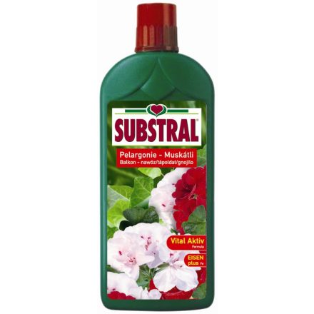 Substral tápoldat muskátlihoz, balkonnövényhez 1000 ml