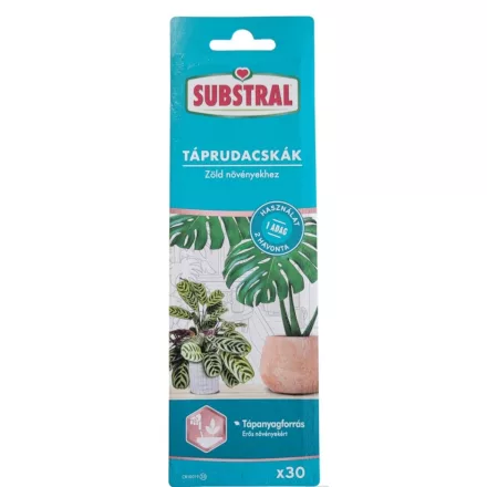 Substral zöld táprudacska 30 db-os