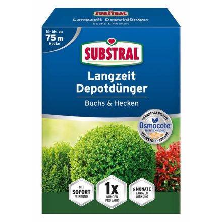 Substral Osmocote trágya buxus /tuják/fenyőfélék és sövénynöv. számára 1,5 kg
