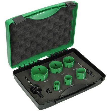 Hikoki lyukfűrész szett villanyszerelő (22,29,35,44,51,64mm)