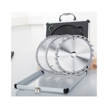 Scheppach szett 3 fűrészlap 210 mm