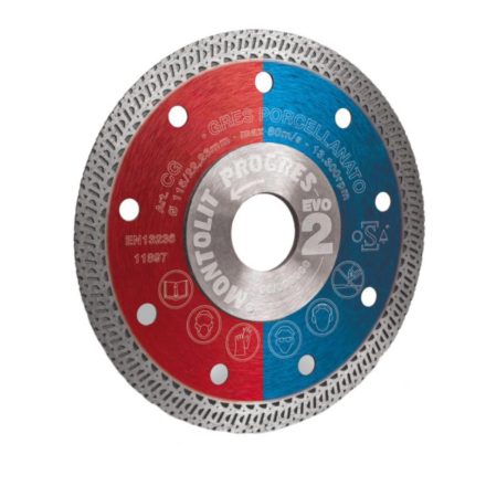 Montolit CG125 Cermont Progres vágókorong csempéhez és keménykerámiához O 125 mm