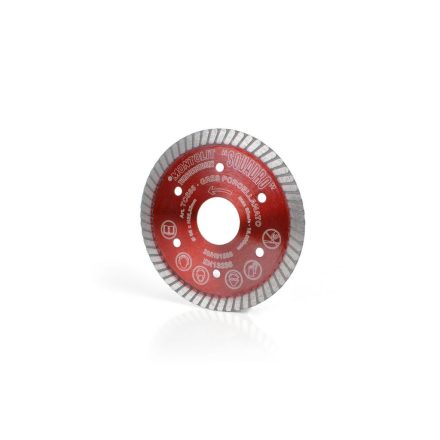 MONTOLIT TCS85 Red Line vágókorong porcelán felületű csempéhez  O 85 mm M22.2