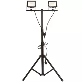 AVIDE LED reflektor SLIM smd 2x20w 4000K 2fej Tripoddal
