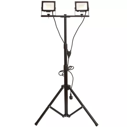 AVIDE LED reflektor SLIM smd 2x20w 4000K 2fej Tripoddal