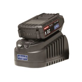   Scheppach ABP2.0-20Li KIT A - 20 V töltő 1,65 A + akku 2 Ah szett