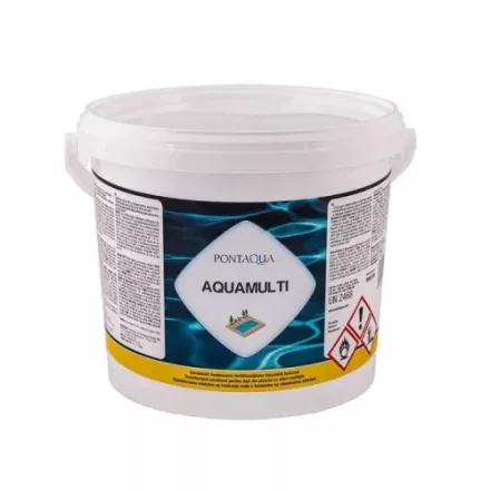 Aquamulti maxi kombi 3 kg 200g-os tabletta (algaölő+pelyhesítő+klór)