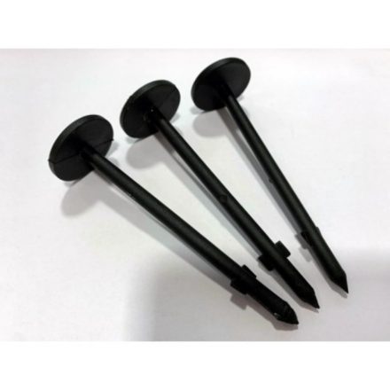 Rögzítő tüske 10 cm./3cm vakondhálóhoz  (100db/csom.)