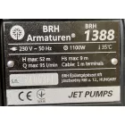 BRH JET típusú, önfelszívó locsolószivattyú, telj.: 1100W, csatl.:5/4'-1'