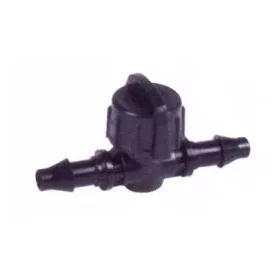   Elzárószelep 6/4mm-es csőhöz tömlővéges csatlakozással