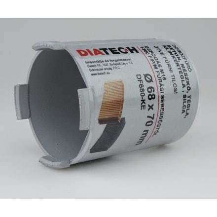 Diatech gyémánt dobozfúró 68x70mm ECO