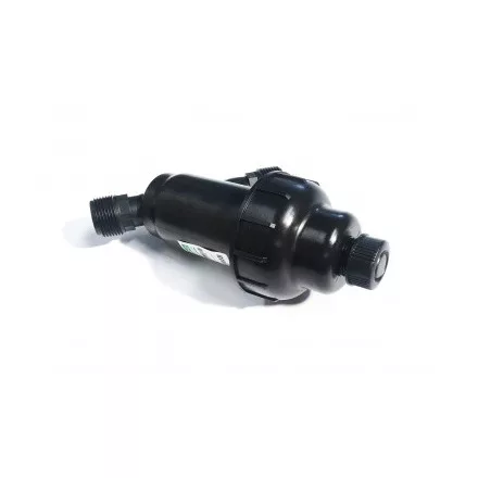 Szűrő fémhálós 1', kupakkal, 5 m3/h, 155 mesh/100 mikron