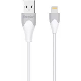 Energizer Töltőkábel lighting 1,2M Fehér/Szürke