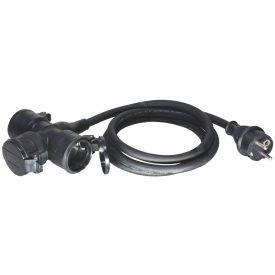 Entac elosztó 3 foglalat 3m IP44