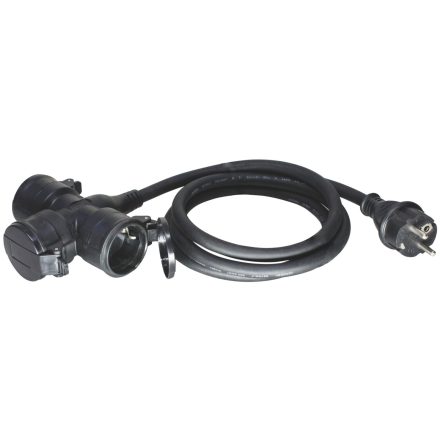 Entac elosztó 3 foglalat 3m IP44