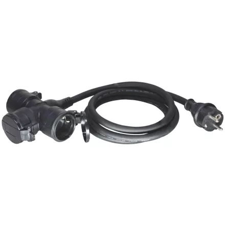Entac elosztó 3 foglalat 3m IP44