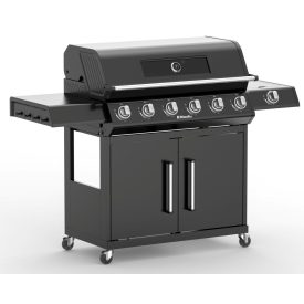   Riwall RGG 61 EXL prémium gázüzemű grillsütő 24 kW, 6+1 gázégővel