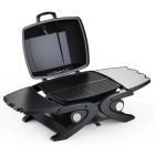 Riwall RGG 20 Compact gázüzemű mobil grillsütő 4,2 kW, 2 gázégővel