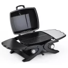 Riwall RGG 20 Compact gázüzemű mobil grillsütő 4,2 kW, 2 gázégővel