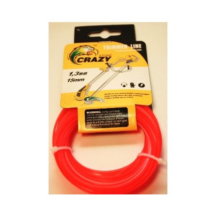 GreenPower Műanyag vágószál 2,7mmx15m kör