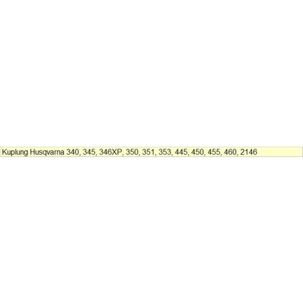 Kuplung Husqvarna 136-137