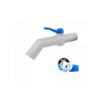 Kerti csap PP 45 KM 1' 20 cm