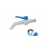 Kerti csap 45 fok 1/2'-13mm 17 cm
