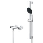 Grohe Precision Flow króm Termosztátos zuhanycsaptelep 1/2'