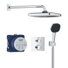 Grohe Precision Thermostat króm Rejtett zuhanyrendszer Vitalio Comfort 250