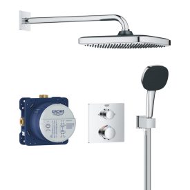   Grohe Precision Thermostat króm Rejtett zuhanyrendszer Vitalio Comfort 250