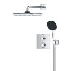 Grohe Precision Thermostat króm Rejtett zuhanyrendszer Vitalio Comfort 250