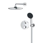 Grohe Precision Thermostat króm Rejtett zuhanyrendszer Vitalio Start 250