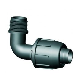 LPE Könyökidom külső menettel 16 x 3/4