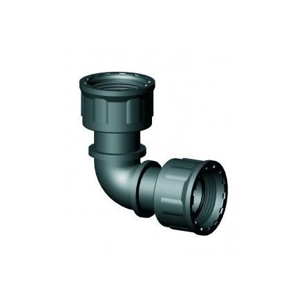 Hollanderes szelepkötő könyök 1' BB