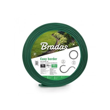 Univerzális szegély SET 10 fm x 40 mm, zöld
