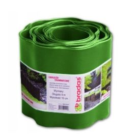 Univerzális ágyásszegély 9 m x 15 cm, zöld (K12/240)