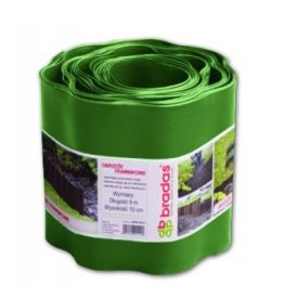 Univerzális ágyásszegély 9 m x 25 cm, zöld (K12/60)