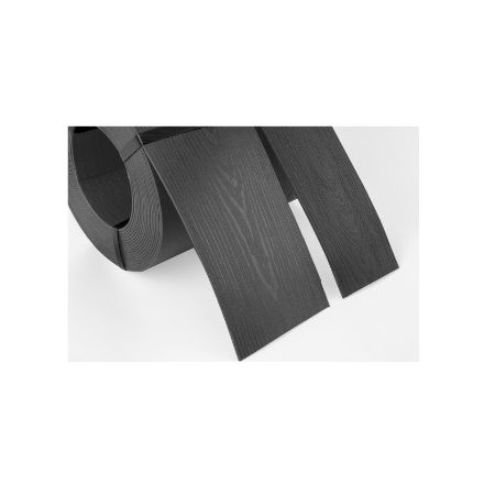 Univerzális szegély WOOD BORDER 78mm x 2,8mm x 10m szürke