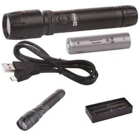 Mini 5 W 1 LED akkus rendőrlámpa fókuszálható