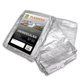   Ponyva, ezüst 4x6 m, 120gr/nm (A névleges mérettől a valós méreteltérés akár 5% 