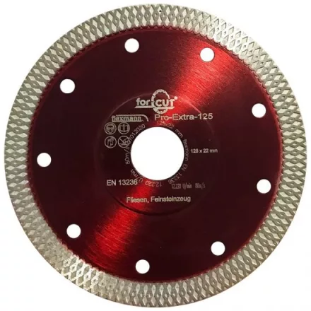 Flexmann For Cut gyémánttárcsa PRO-EXTRA-230x1,2x10x22,2mm turbo,piros,gránit