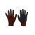 Védőkesztyű 8 FLASH GRIP RED, latex.