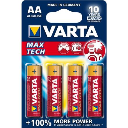 VARTA Longlife Max Power alkáli ceruza elem AA B4