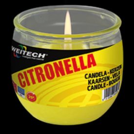   Weitech  citronellás mécses 25 órás égésidővel szúnyog ellen