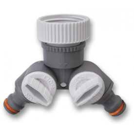 WHITE LINE Y elágazó, elzárható 1- 3/4 colos