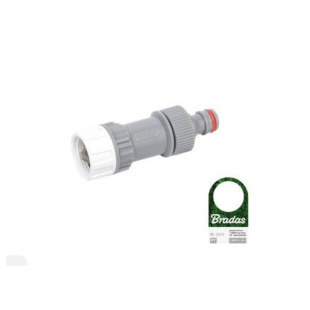 WHITE LINE csapcsatlakozó, belsőmenetes 3/4 colos reduktorral 1 BAR-ig, szűrővel