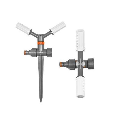 WHITE LINE locsoló, leszúrható, 2 ágú, 64m2